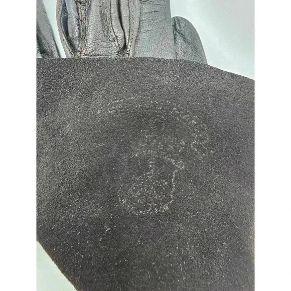 Vtg Women's Brown Leather Gloves - Picture 6 of 6